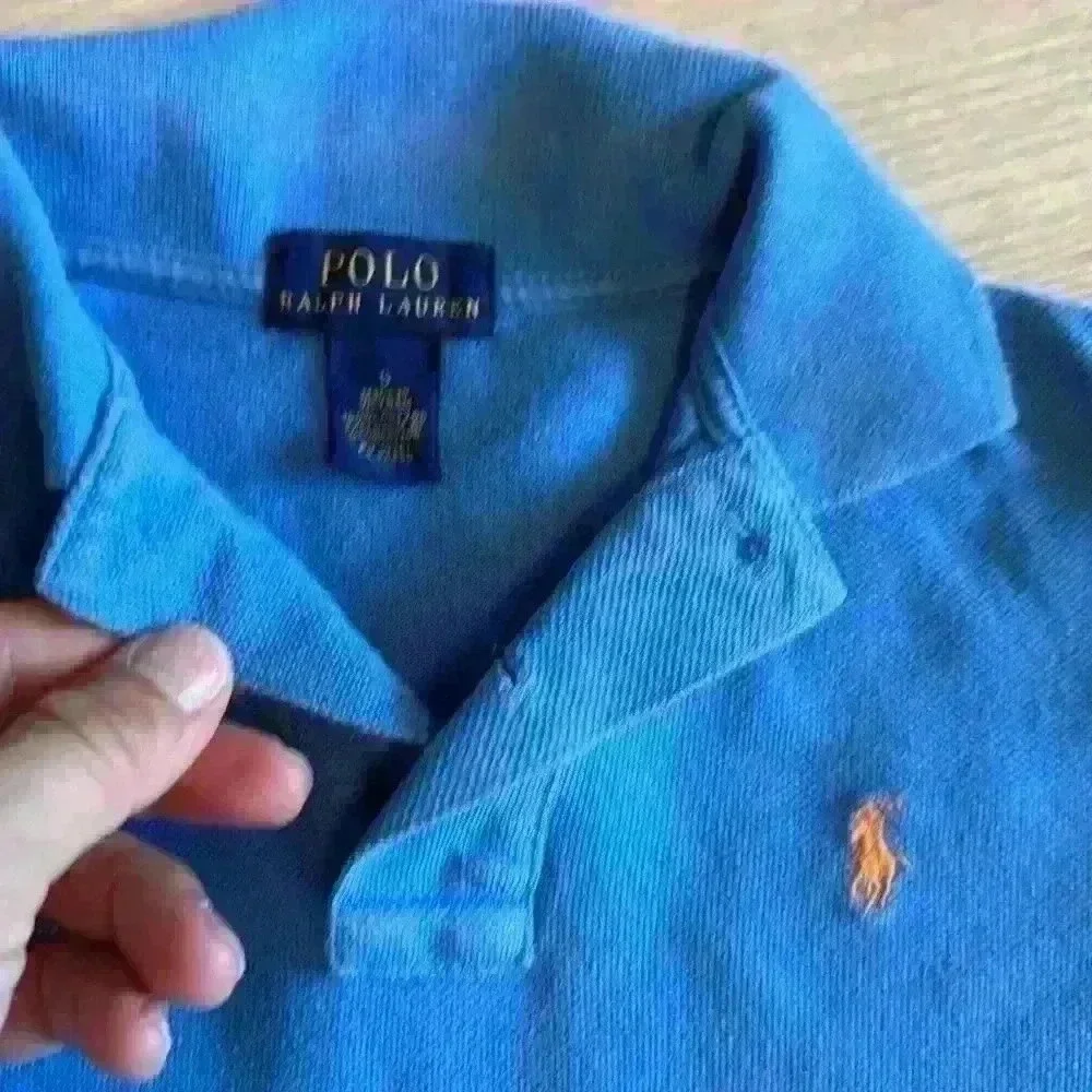 Ralph Lauren polo in powder blue size 5